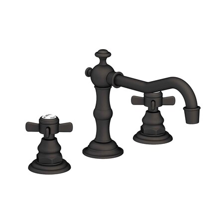Newport Brass Widespread Lavatory Faucet in Flat Black 1000-56